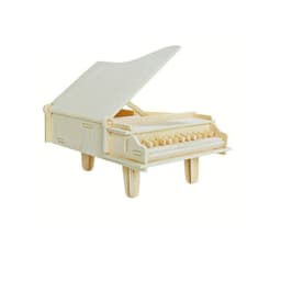 image-Villa model house wooden floor stand toys