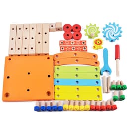 image-Children's Chair Building Block Toys