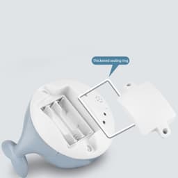 image-New Baby Bathroom Bath Electric Induction Whale Spray Small Toy
