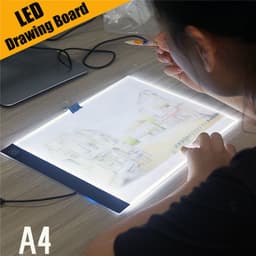 image-Diamond Painting Embroidery Tools plus LED drawing board