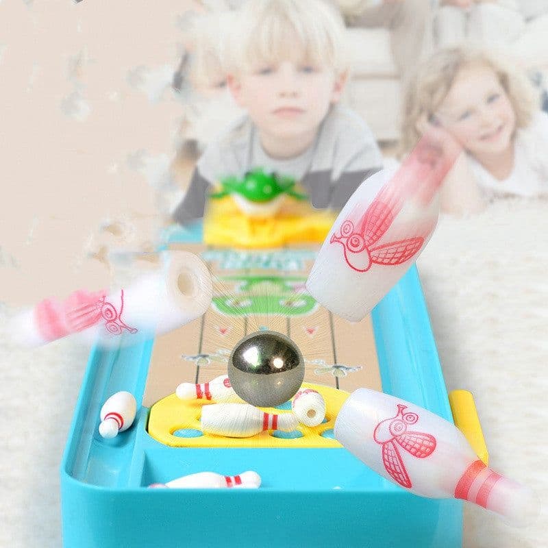 image-Children's mini frog bowling educational toy