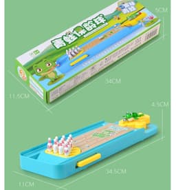 image-Children's mini frog bowling educational toy