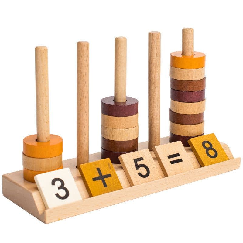 image-Children's wooden counter