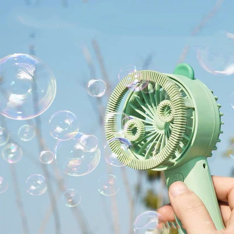 image-Fan bubble machine