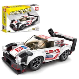image-Assembled racing small particles educational toys