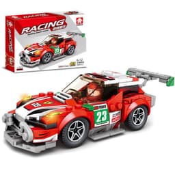 image-Assembled racing small particles educational toys
