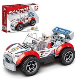 image-Assembled racing small particles educational toys