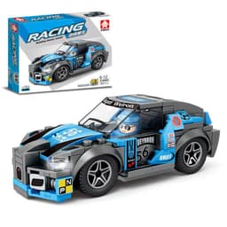 image-Assembled racing small particles educational toys