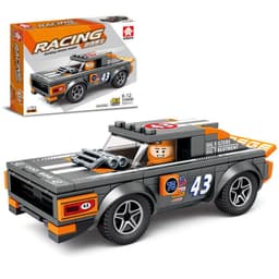 image-Assembled racing small particles educational toys