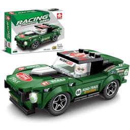 image-Assembled racing small particles educational toys