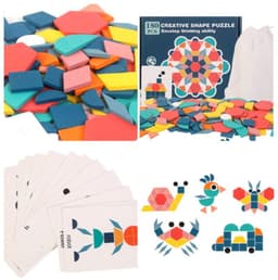 image-Fun wooden 180 piece jigsaw puzzle toy