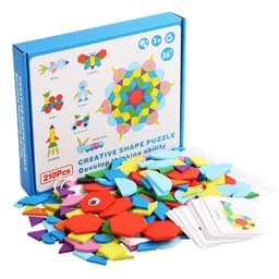 image-Fun wooden 180 piece jigsaw puzzle toy