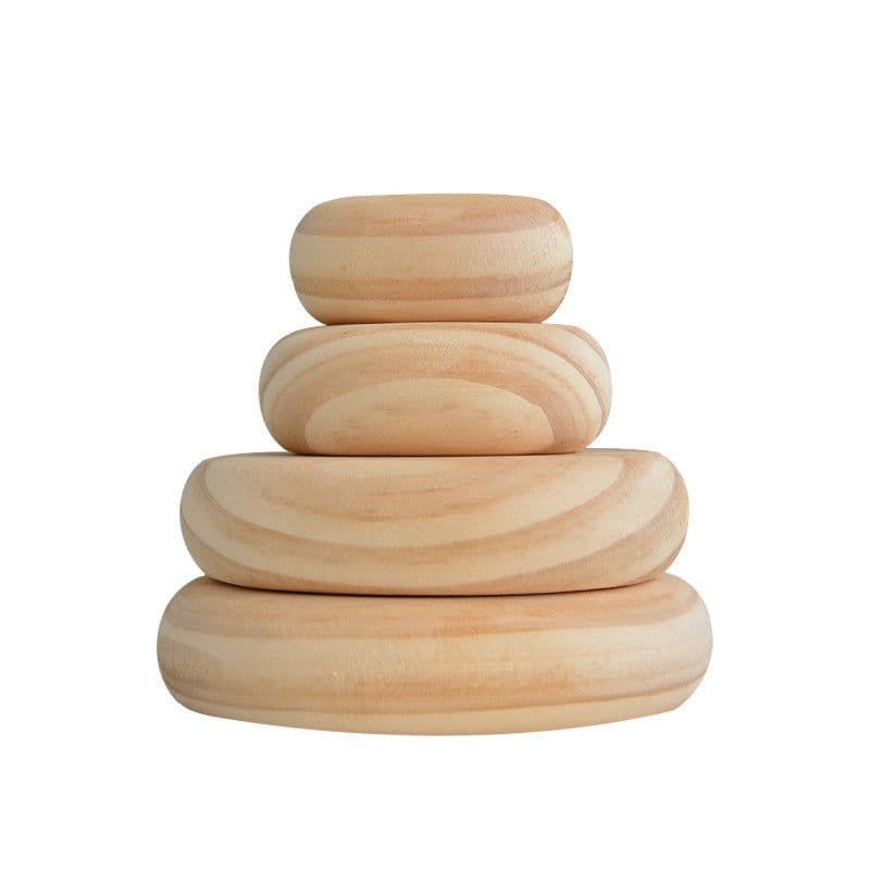 image-Rainbow building blocks toy