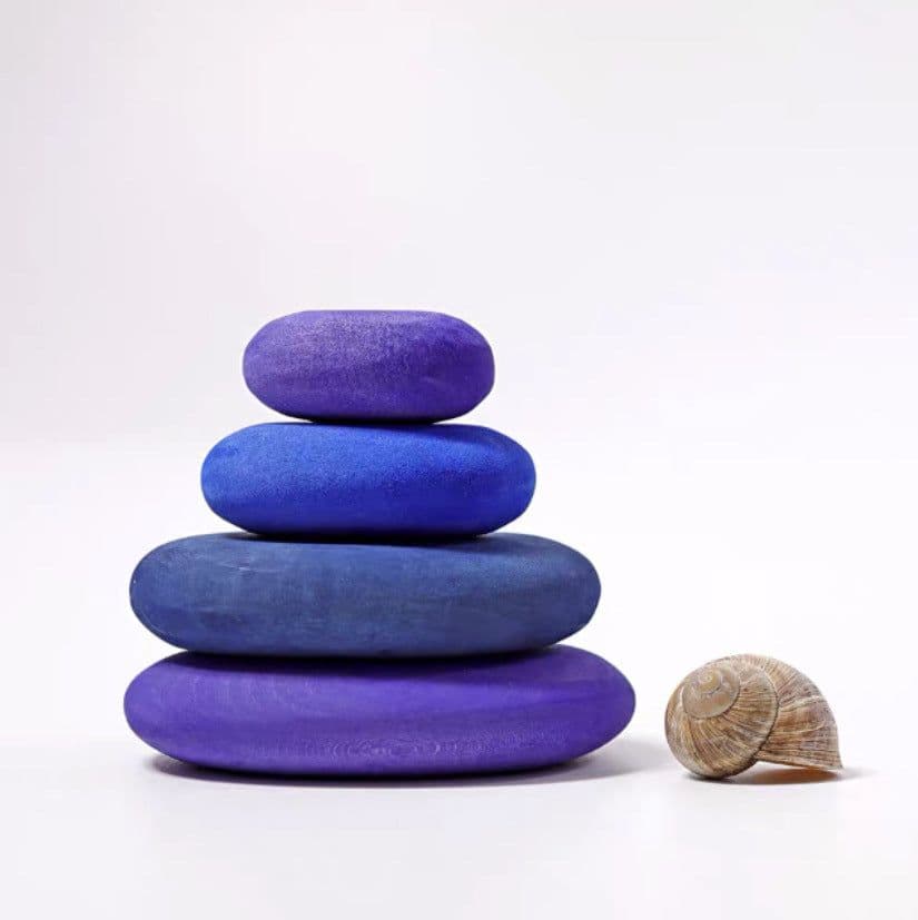 image-Rainbow building blocks toy
