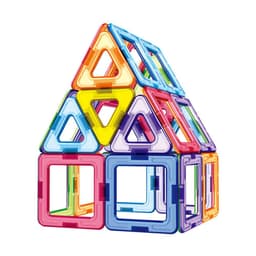 image-46pcs Magnetic Designer Model & Building Construction Set Magnet Blocks Bricks Educational Toys for Children Gift