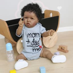 image-22inch reborn toddler doll black saskia toddler boy