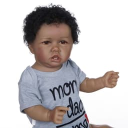 image-22inch reborn toddler doll black saskia toddler boy