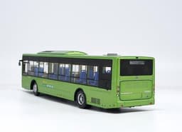 image-Bus Model China YuTong E12 Electric City Bus Diecast Metal Model Car Bus Toys Gifts