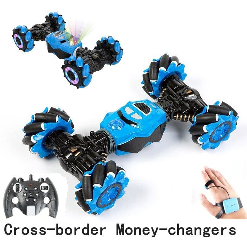 image-Remote Climbing Control Stunt Car Gesture Sensing Twisting Off-Road Vehicle Light Music Drift Dancing Side RC Car