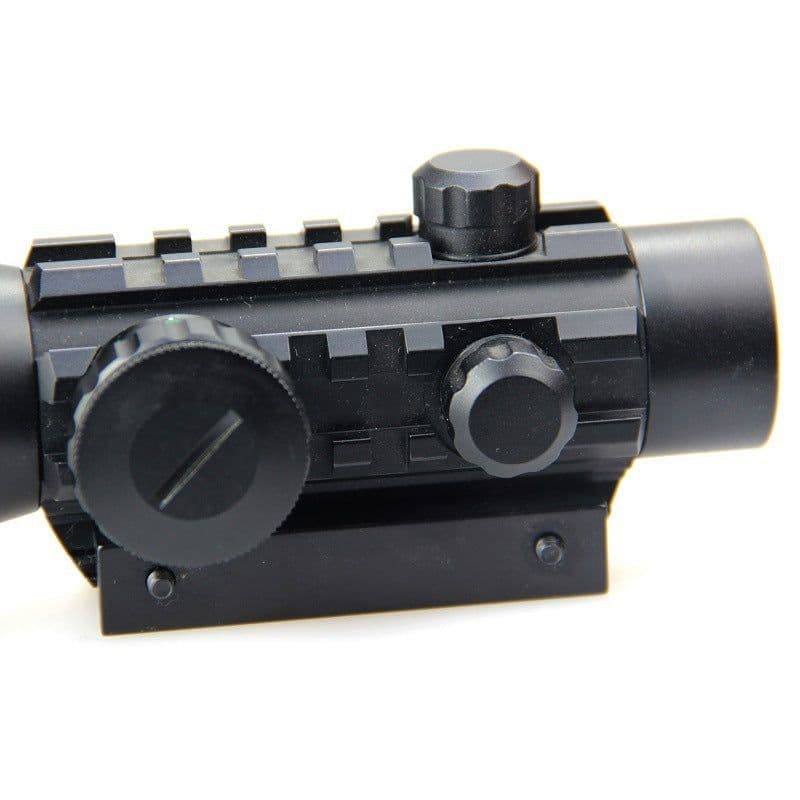 image-Waterproof red dot holographic double fishbone sight
