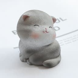 image-Cute cat decoration creative resin car interior decoration