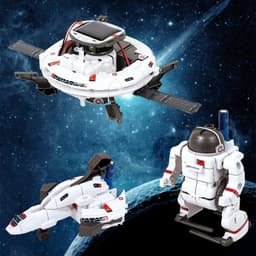 image-Solar Robot Toys Educational Scientific Fantasy Toy for Children