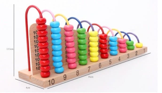 image-Operation frame learning rainbow educational toy