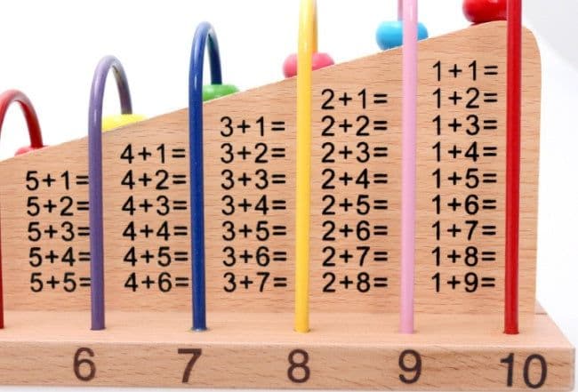 image-Operation frame learning rainbow educational toy