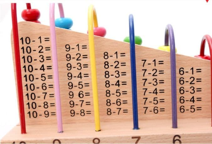 image-Operation frame learning rainbow educational toy