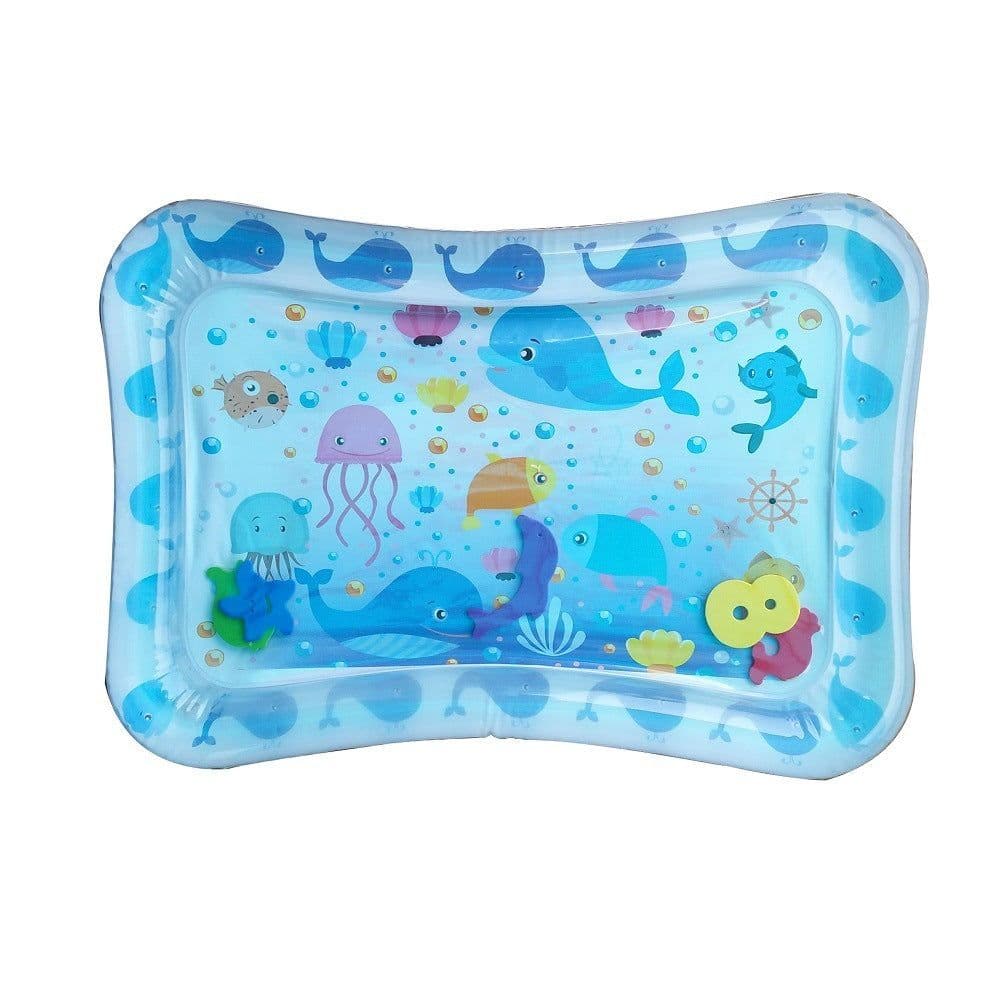 image-Inflatable Sea Turtle Baby Ice Pad Pat Water