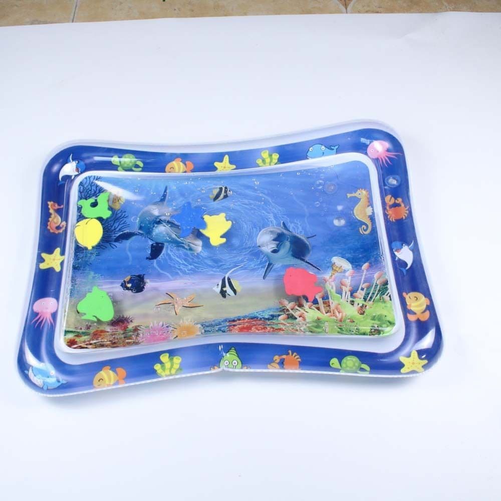 image-Inflatable Sea Turtle Baby Ice Pad Pat Water
