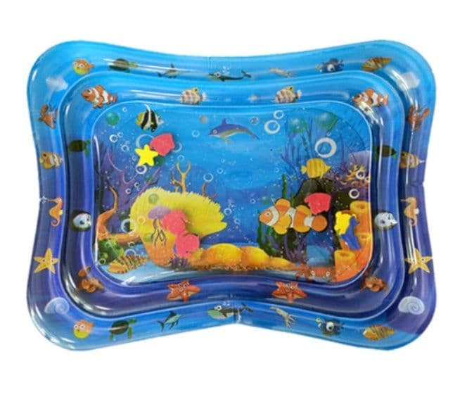image-Inflatable Sea Turtle Baby Ice Pad Pat Water