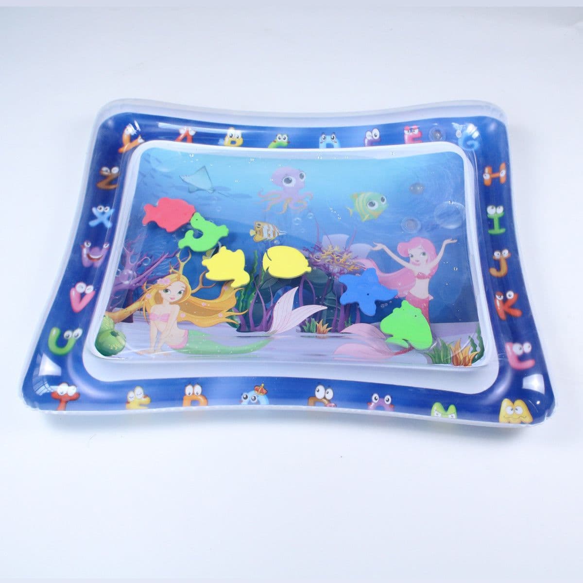 image-Inflatable Sea Turtle Baby Ice Pad Pat Water