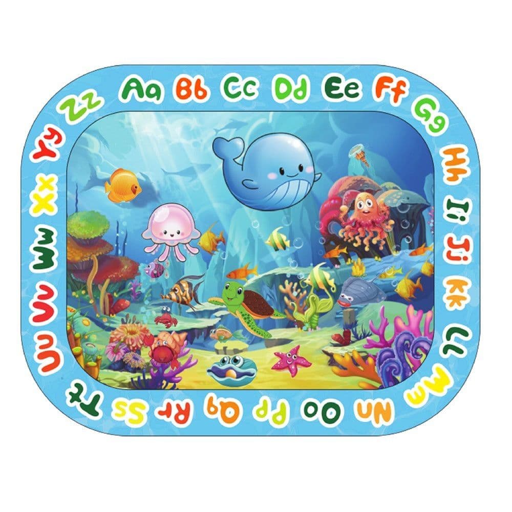 image-Inflatable Sea Turtle Baby Ice Pad Pat Water