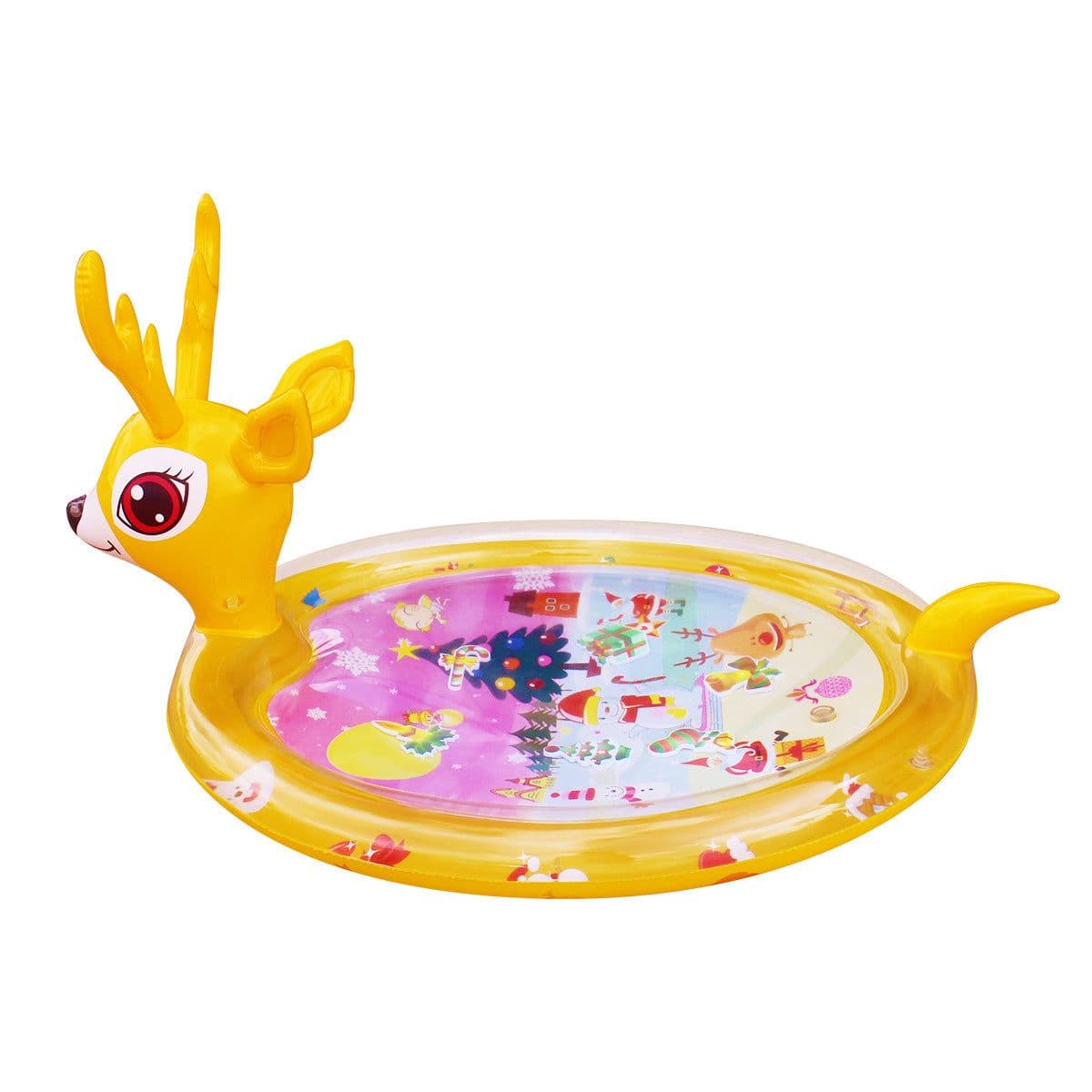 image-Inflatable Sea Turtle Baby Ice Pad Pat Water