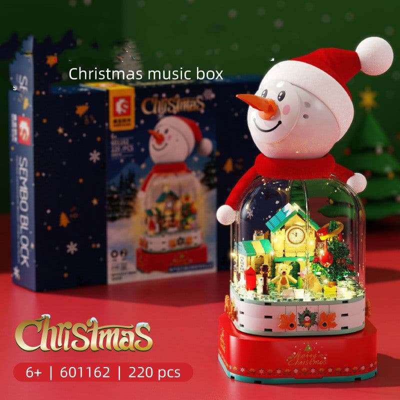 image-Christmas series rotating Christmas house