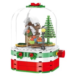 image-Christmas series rotating Christmas house