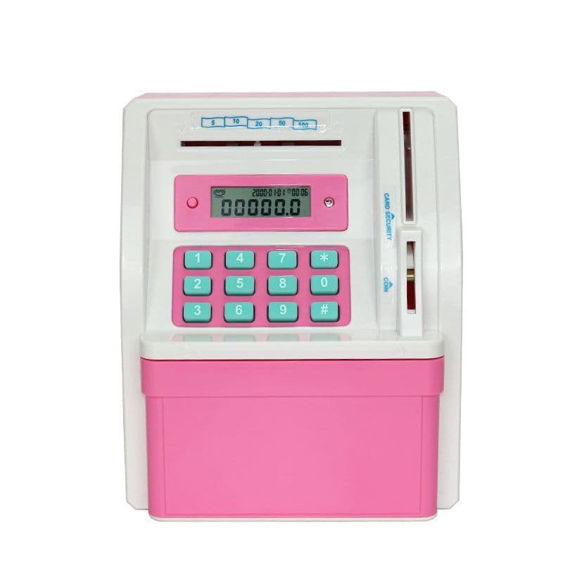 image-Smart ATM Automatic Rolling Money Piggy Bank