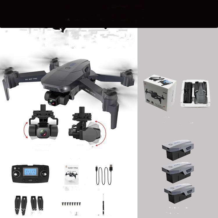 image-Two axis mechanically stabilized PTZ UAV