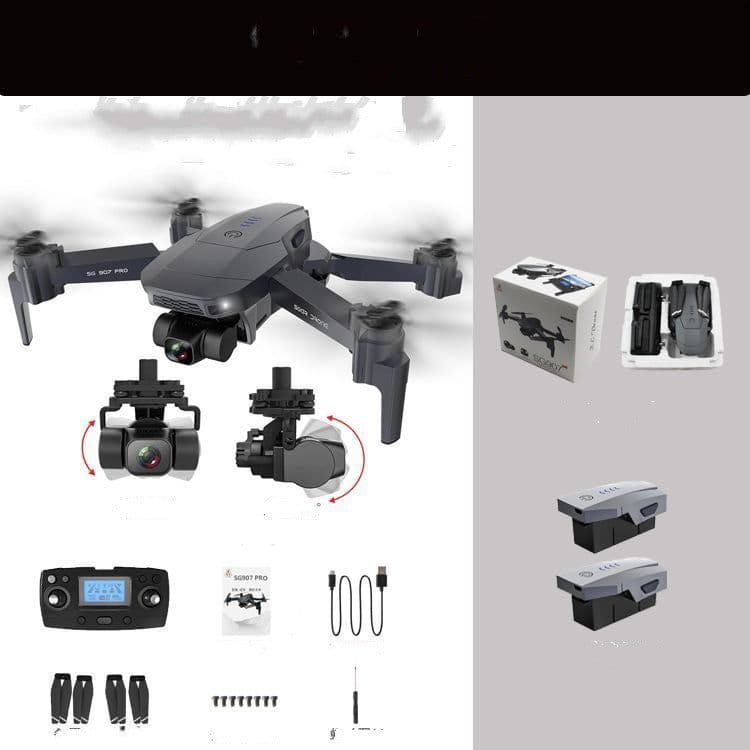 image-Two axis mechanically stabilized PTZ UAV