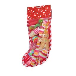 image-Christmas stocking bells plush mouse funny cat stick pet cat toy