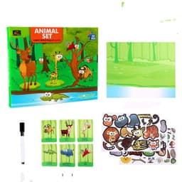 image-Early Childhood Education Puzzle Magnetic DIY Toy Three-dimensional Puzzle Classic Toys For Children