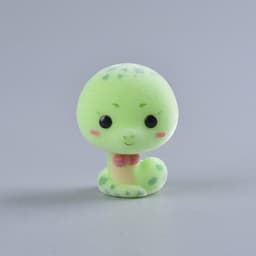 image-Koteta Kawaii PVC Flocking Doll Furry Dog Mini Animals