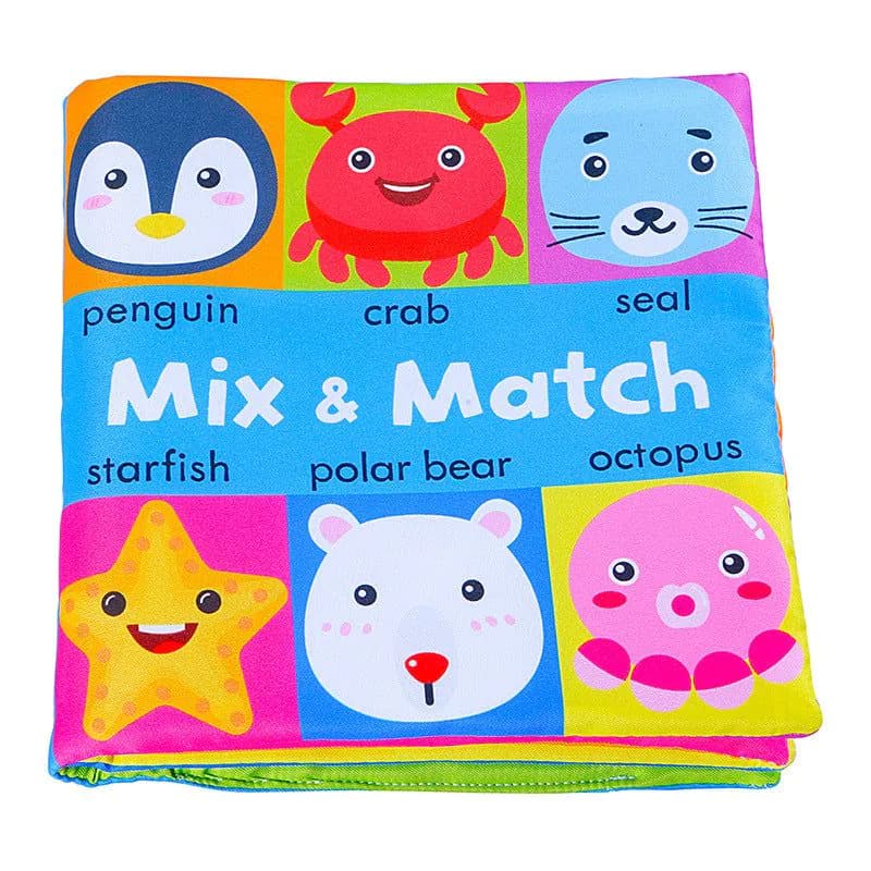 image-Animal face matching cloth book