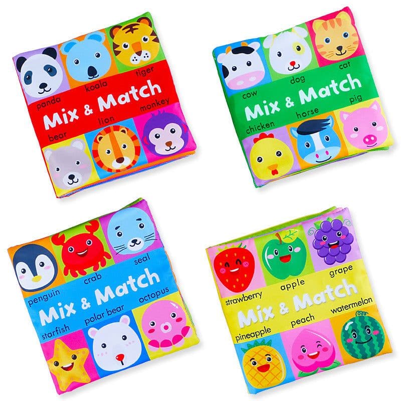 image-Animal face matching cloth book