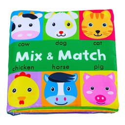 image-Animal face matching cloth book