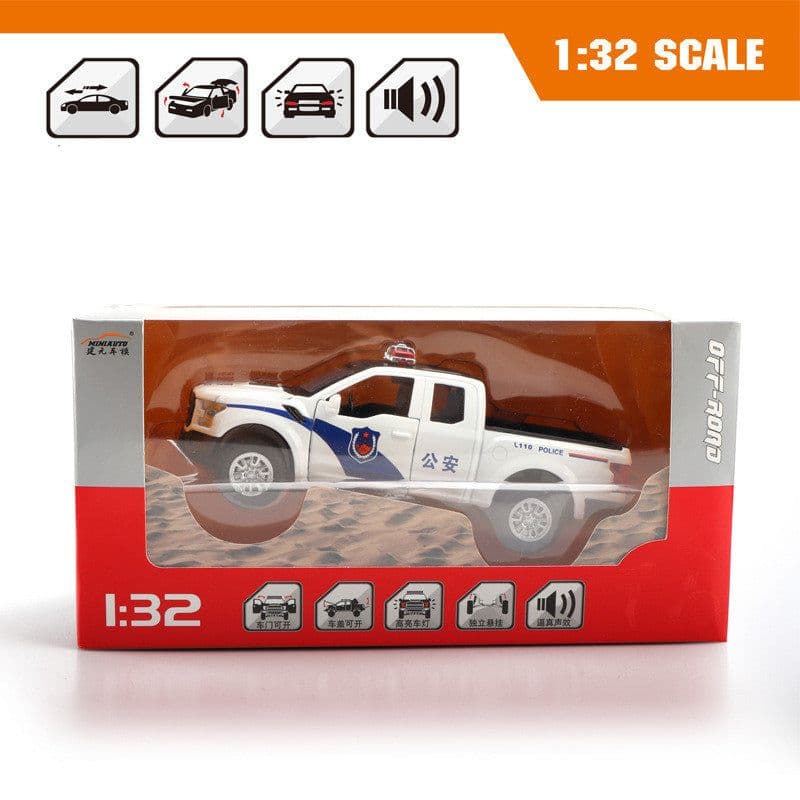image-Children's toy car police car Ford Raptor