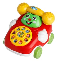 image-Cartoon music car child singing phone car toy