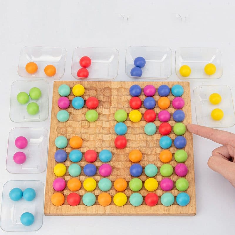 image-Wooden Fun Children's Early Education Board Game Educational Toys
