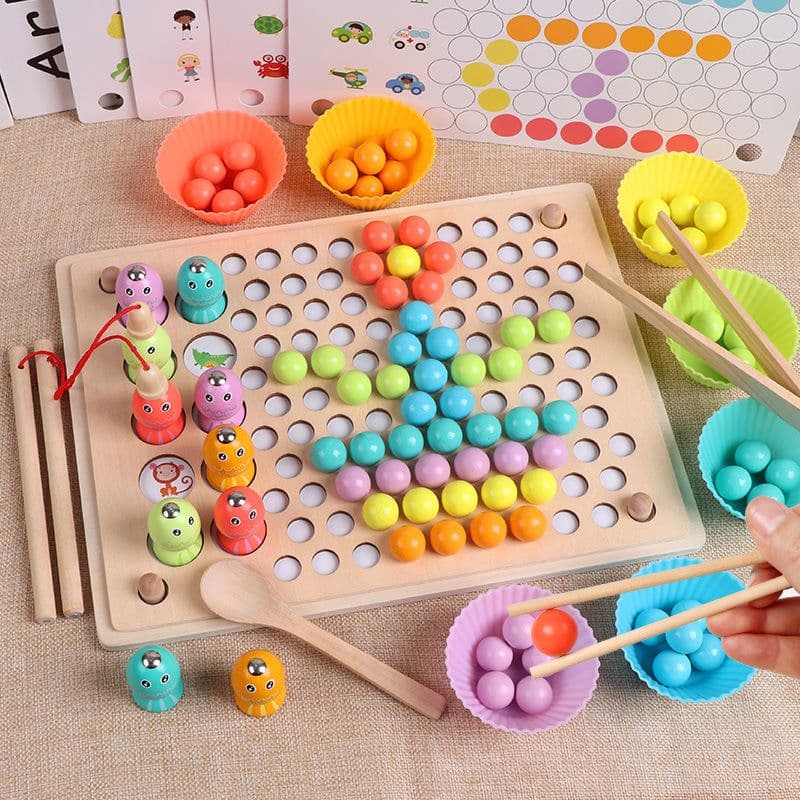 image-Wooden Fun Children's Early Education Board Game Educational Toys